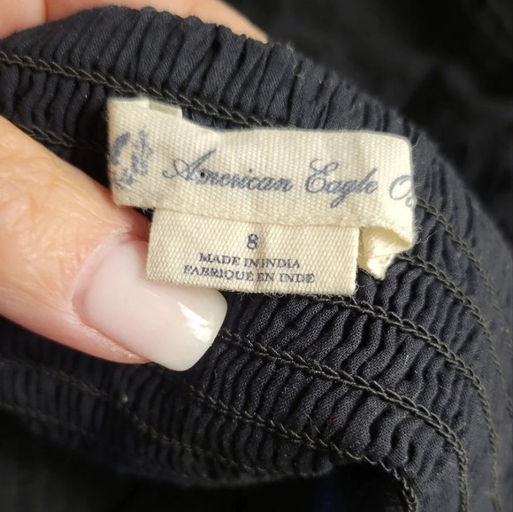 STRAPLESS Cotton Eyelet Dress - Picture 13 of 14